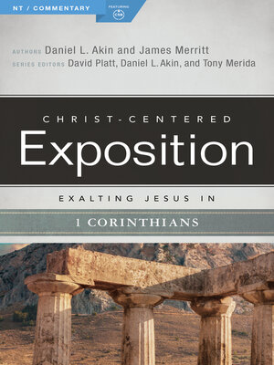 cover image of Exalting Jesus in 1 Corinthians